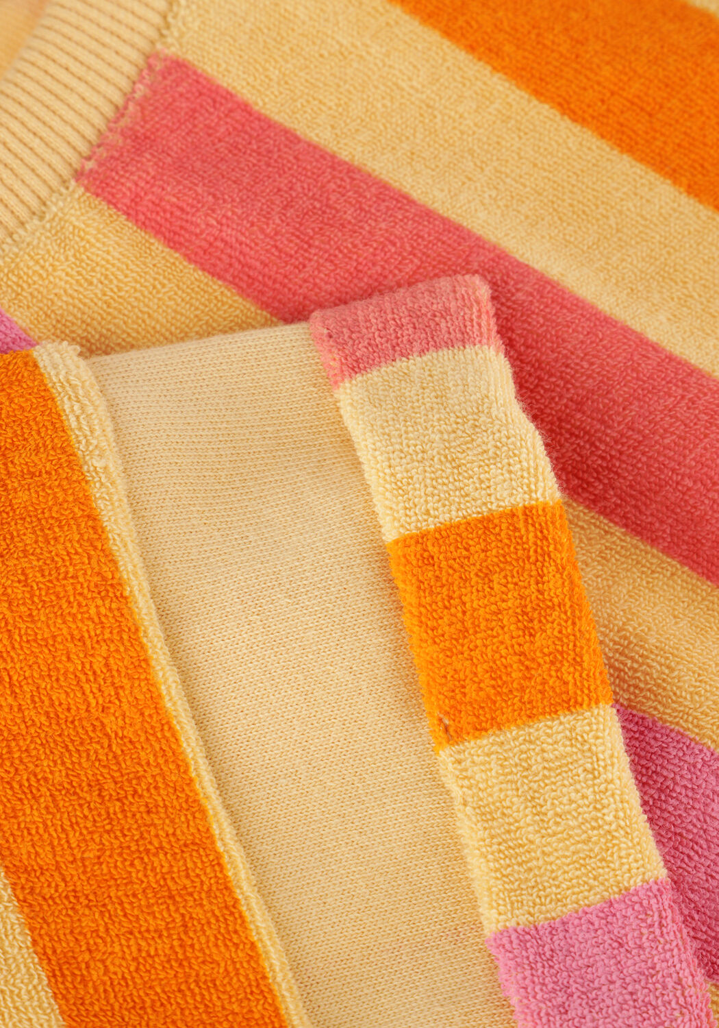 Sproet & Sprout T-shirt CROPPED SWEATSHIRT STRIPES en multicolore - large