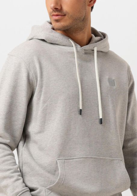 Grijze SCOTCH & SODA Truien/vesten LOGO HOODIE - large