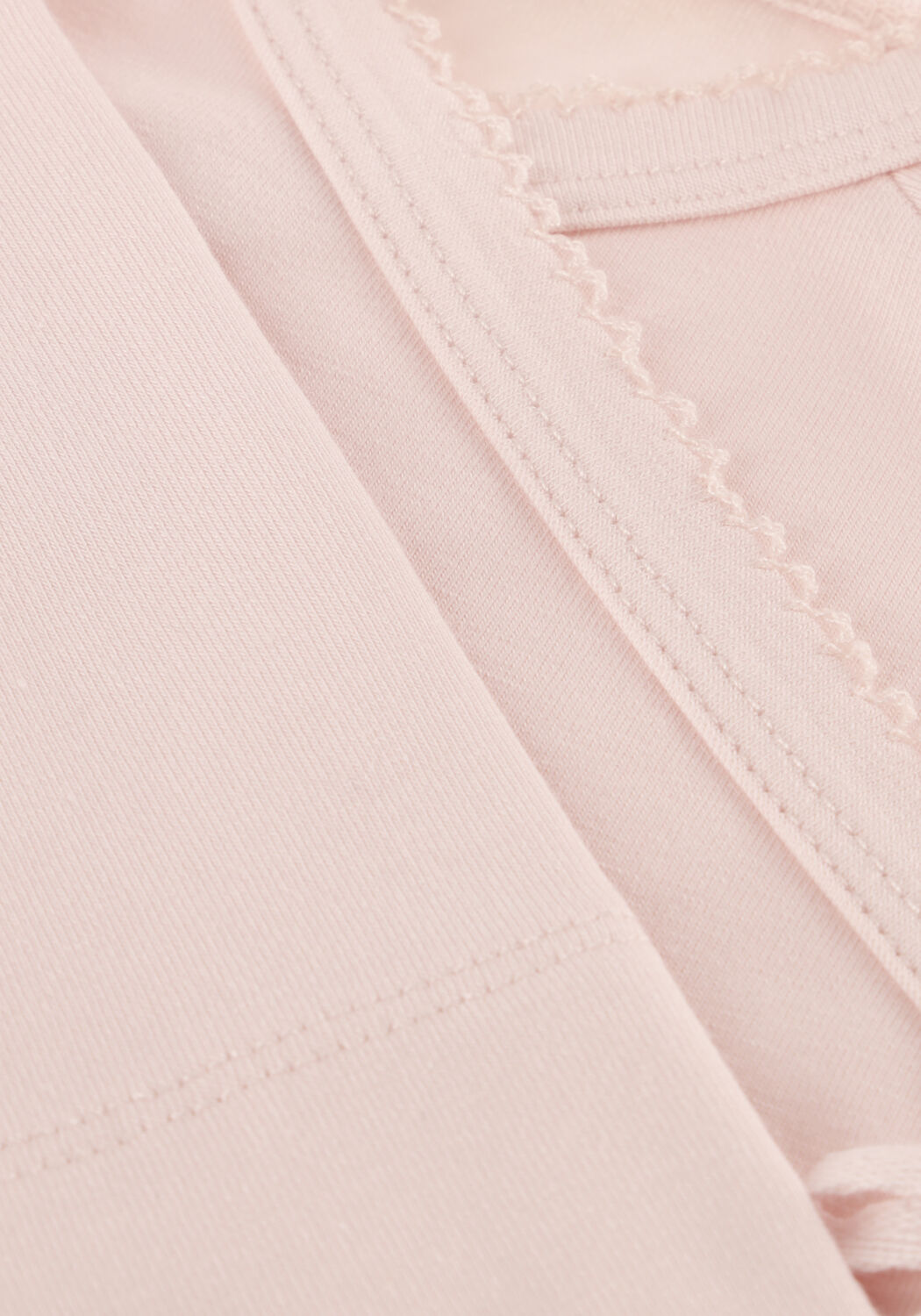 MARMAR COPENHAGEN T-shirt TUT WRAP LS Rose clair - large