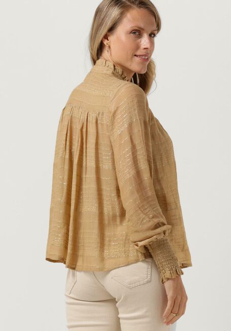 Gouden MOS MOSH  MACHA LUREX LS BLOUSE - large