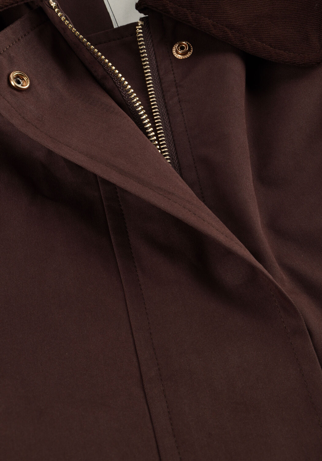 NEO NOIR Jack ANASTACIA CORD JACKET en marron - large