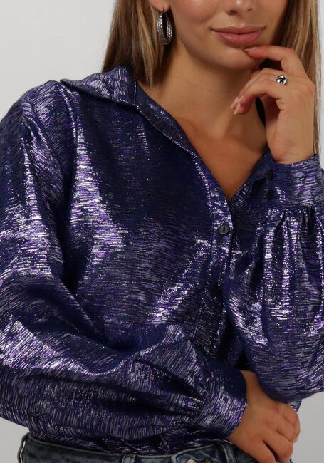 POM AMSTERDAM VIOLET FESTIVE BLUE Blouses en violet - large