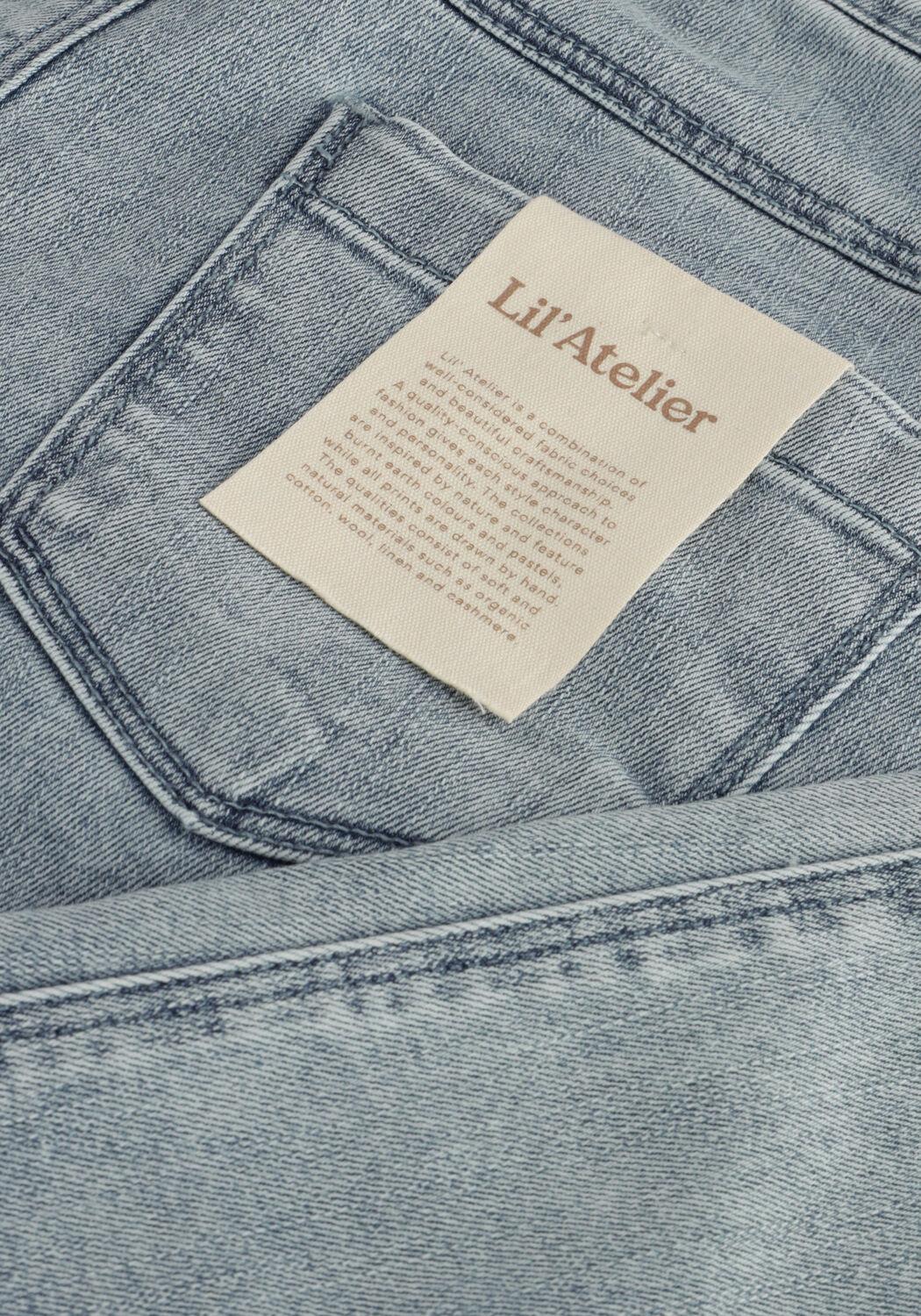 LIL' ATELIER Jeans tapered NMMBEN TAPERED JEANS Bleu clair - large