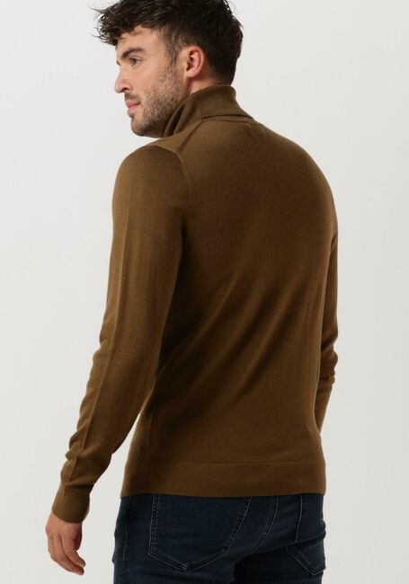 CALVIN KLEIN Col roulé MERINO TURTLE NECK en vert - large