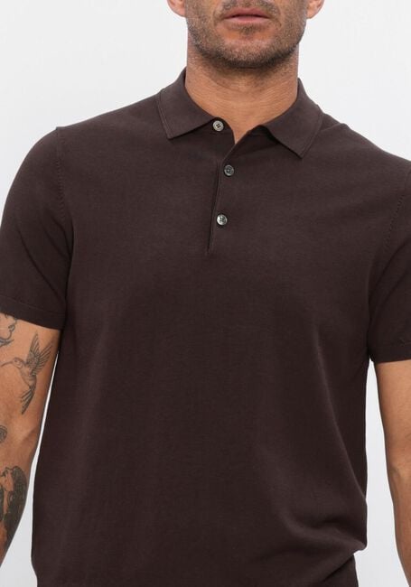Bruine PROFUOMO Polo POLO SS LUXURY BASIC - large