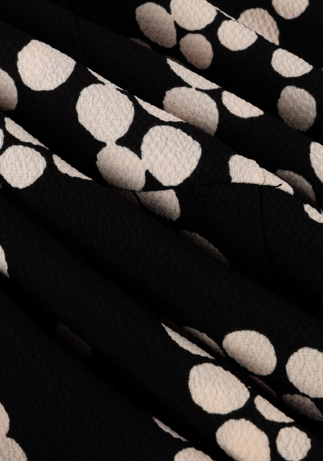 SUMMUM Robe midi DRESS IRREGULAR DOTS HAMMERED en noir - large