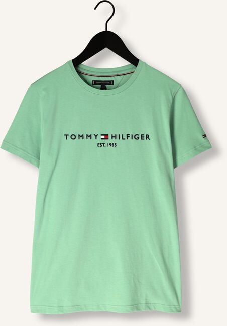 Groene TOMMY HILFIGER T-shirt TOMMY LOGO TEE Groene TOMMY HILFIGER T-shirt TOMMY LOGO TEE - large