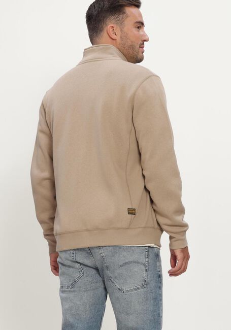 G-STAR RAW Gilet PREMIUM CORE TRACK JKT SW en beige - large