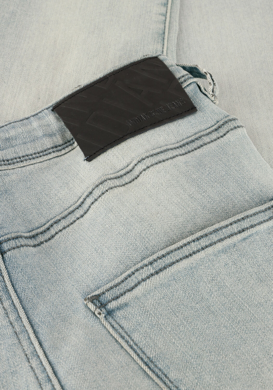 Lichtblauwe INDIAN BLUE JEANS Wide jeans 2558 WIDE STRAIGHT BLUE GR JEANS - large