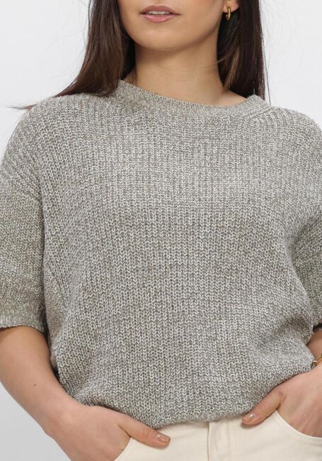 SIMPLE Haut SHORT SLEEVE TOP en gris - large