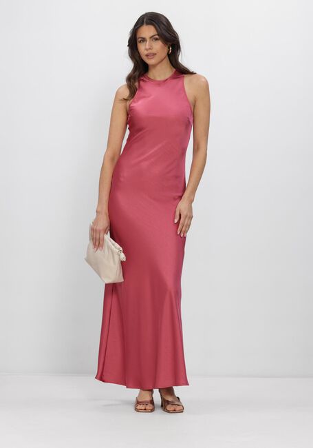NEO NOIR Robe maxi CELINIE HEAVY SATEEN DRESS en rose - large