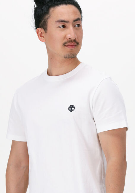 TIMBERLAND T-shirt SS DUN-RIVER CREW T en blanc - large