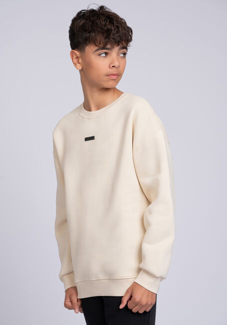NIK & NIK Chandail BLOOM OVERSIZED SWEATSHIRT Écru - large