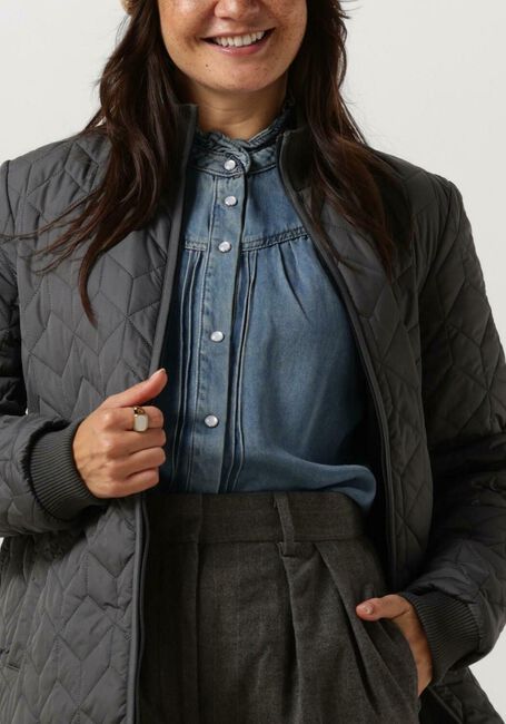 ILSE JACOBSEN Veste matelassé ART06 Bleu foncé - large