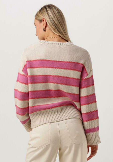 SELECTED FEMME Pull SLFJILL LS KNIT O-NECK en beige - large