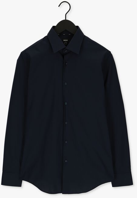Donkerblauwe BOSS Klassiek overhemd H-HANK-KENT0C1-214 - large