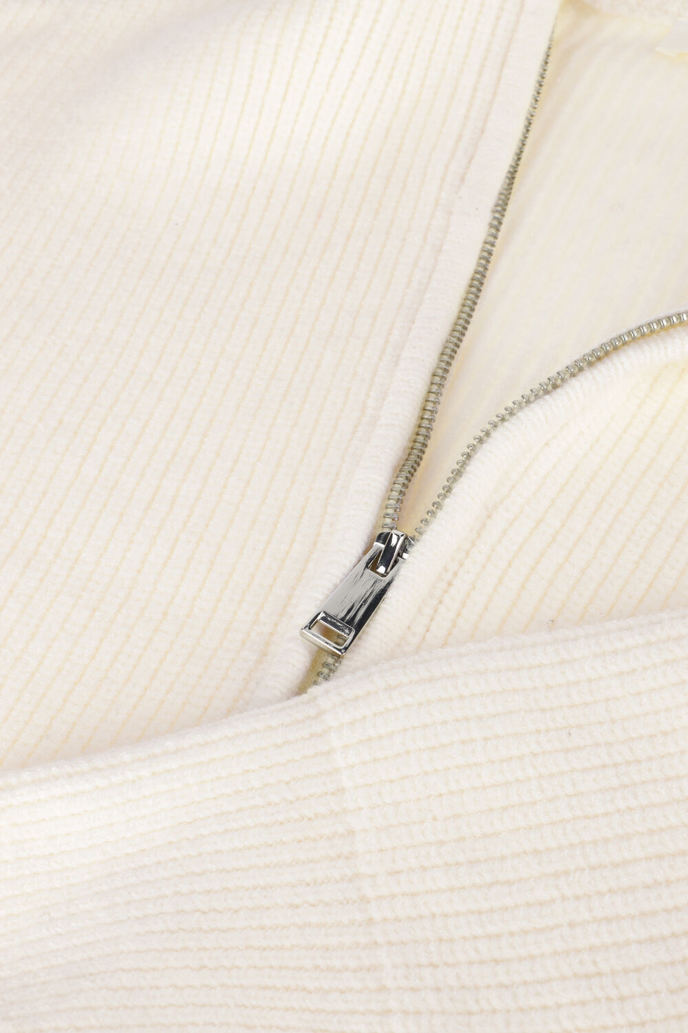 EDITED Gilet LUCILA CARDIGAN Blanc - large