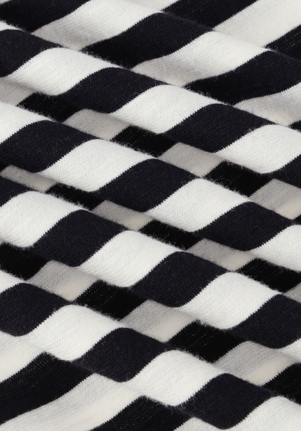 PENN & INK Haut T-SHIRT STRIPE en blanc - large