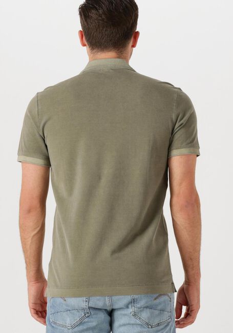 Groene G-STAR RAW Polo DUNDA OVERDYED SLIM POLO S\S - large