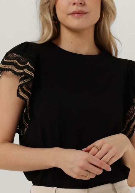 TWINSET MILANO T-shirt 11365767-CPC en noir - large