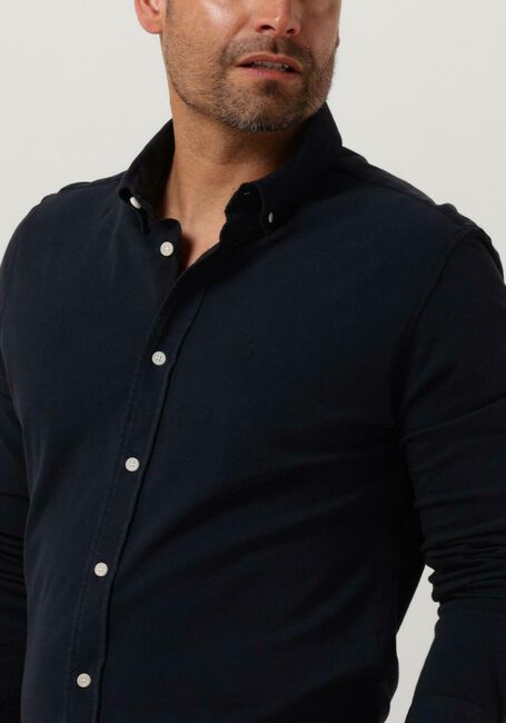BUTCHER OF BLUE Surchemise ROBBINS CLEAN PIQUE SHIRT en bleu - large