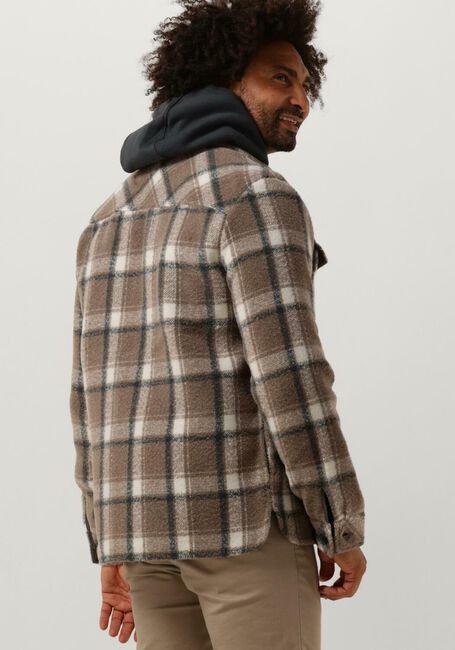 DSTREZZED Surchemise TEPPE OVERSHIRT en marron - large