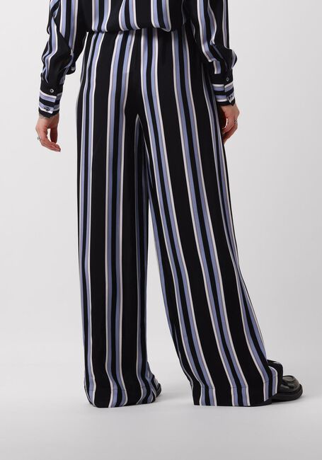 VANILIA Pantalon large STRIPED WIDE LEG en noir - large