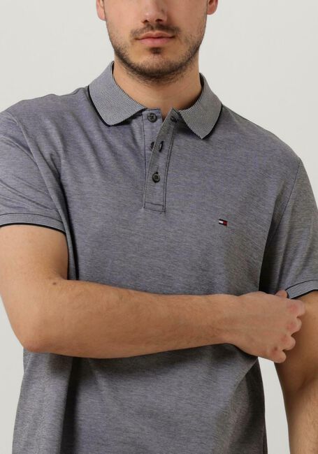 TOMMY HILFIGER Polo OXFORD LOGO COLLAR REG POLO Anthracite - large