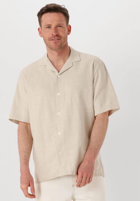 THE GOODPEOPLE Chemise décontracté SLIN en beige - large