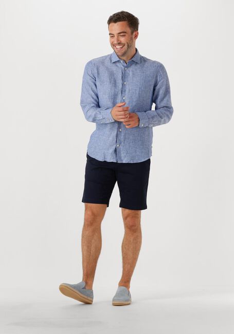 Lichtblauwe MATINIQUE Casual overhemd MAMARC SHORT - large