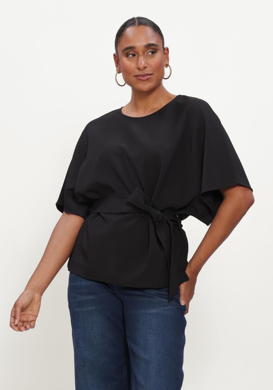 MOS MOSH MMRIKALA MILEY BLOUSE Blouses en noir - large