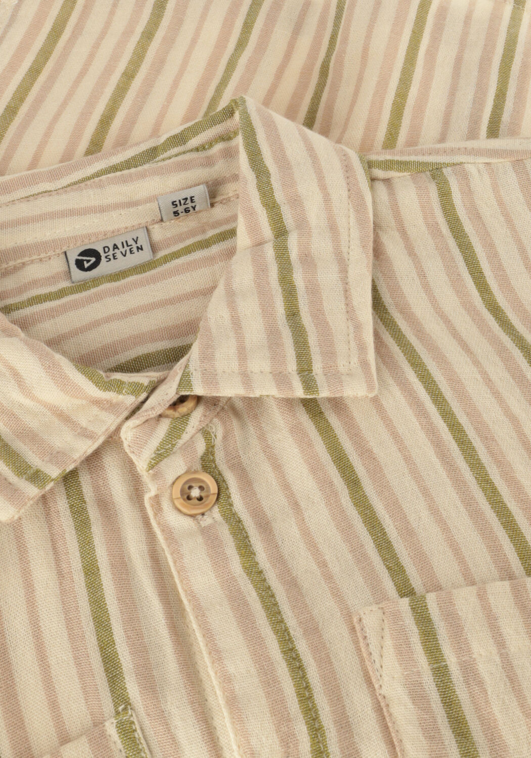 Zand DAILY7 Casual overhemd SHIRT SHORTSLEEVE STRIPE - large