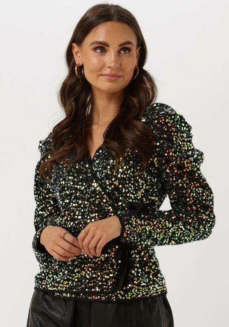 Y.A.S. YASSIGLO LS WRAP TOP Blouses en noir - large