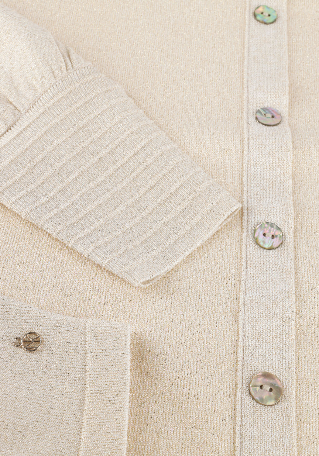 Zand NUKUS Trui JORIEN PULLOVER LUREX - large