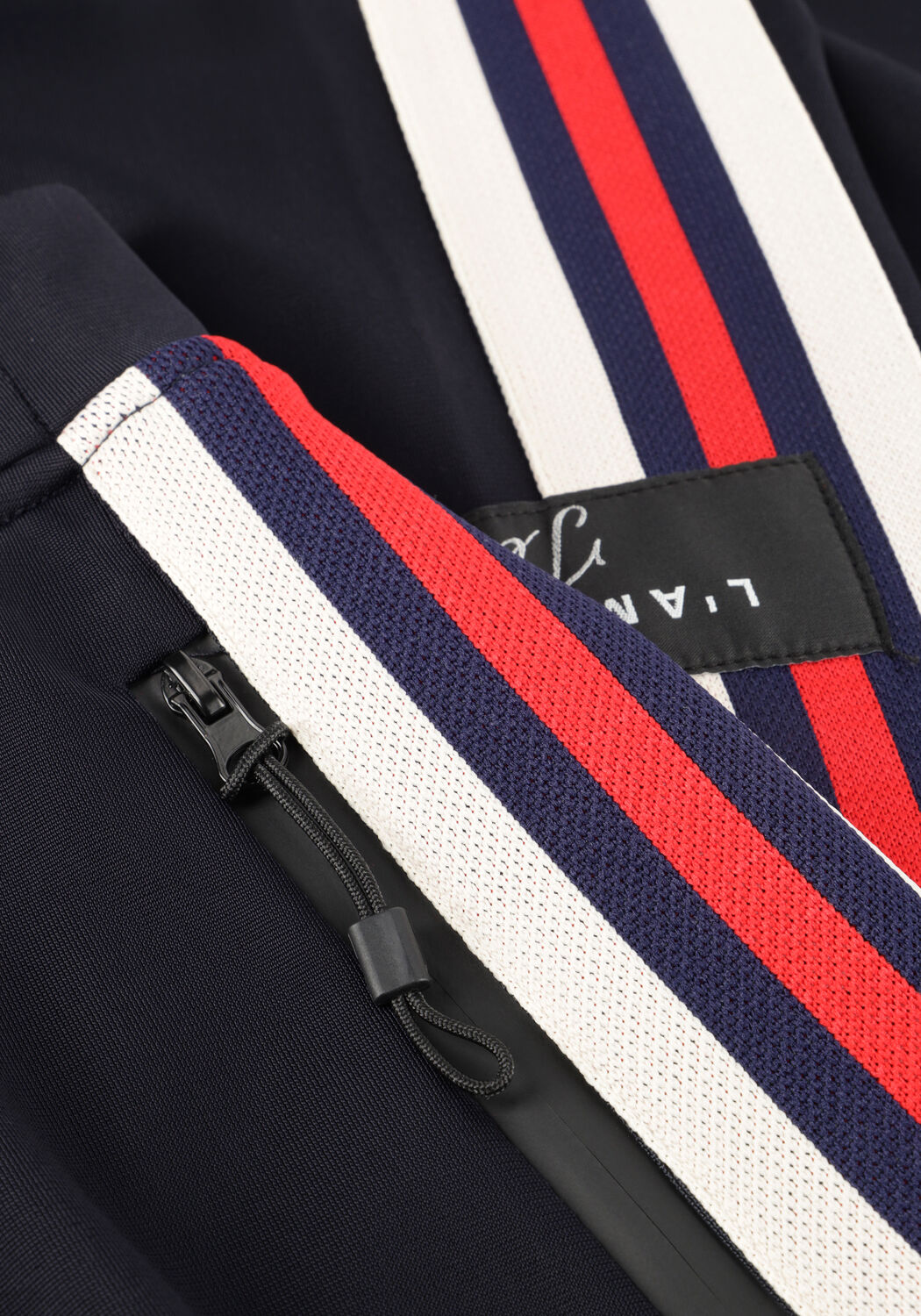 HAUTE L'AMITI&Eacute; BAGGY RN TRACK TALL PANTS Pantalons Bleu fonc&eacute; - large