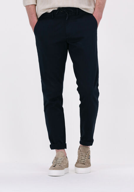 Blauwe DSTREZZED Chino LANCASTER TAPERED JOGGER TWILL KNIT - large