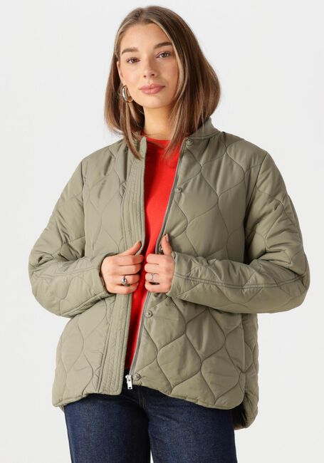 Groene WITHBLACK Jack WBLCOPENHAGEN QUILTED JACKET - large