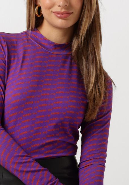 HARPER & YVE Haut JANE-LS en violet - large