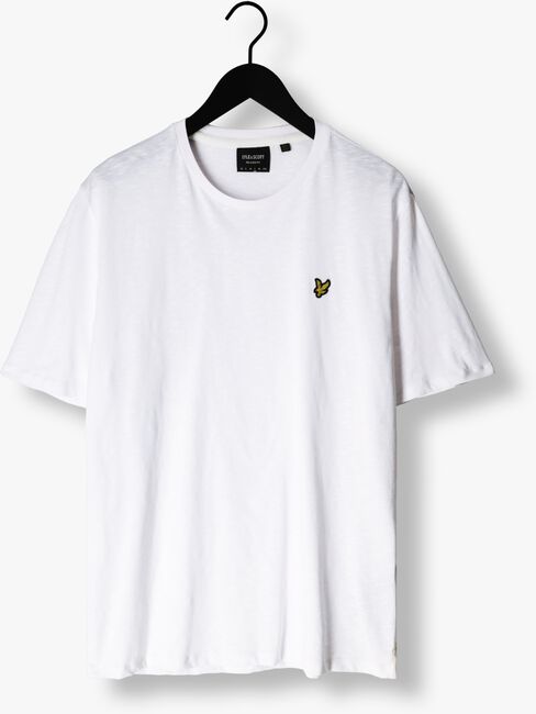 LYLE & SCOTT T-shirt SLUB T-SHIRT en blanc - large