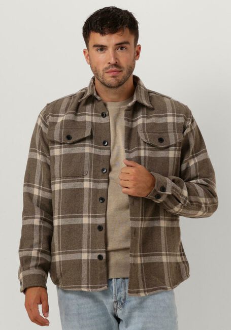 SELECTED HOMME Surchemise SLHLOOSEMASON-PABLO LS OVERSHIRT W Sable - large
