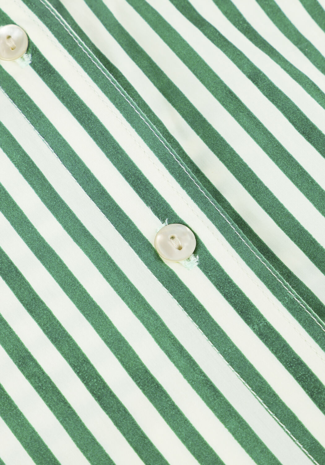 Groene BY-BAR  SUNNY STRIPE BLOUSE - large