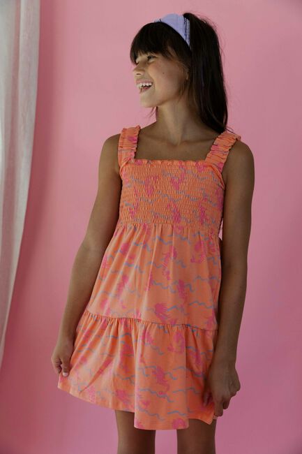 AMMEHOELA Mini robe AM-HAILEY-02 Corail - large
