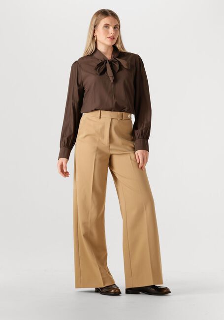 Bruine MSCH COPENHAGEN  MSCHJULIANA TIE TOP - large