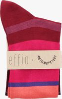 EFFIO Chaussettes HUG en rouge - medium