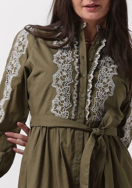 Y.A.S. Mini robe YASMURIS LS SHIRT DRESS S. en vert - large