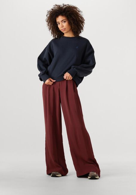 BY-BAR Chandail BIBI LUCY CURVE SWEATER Bleu foncé - large
