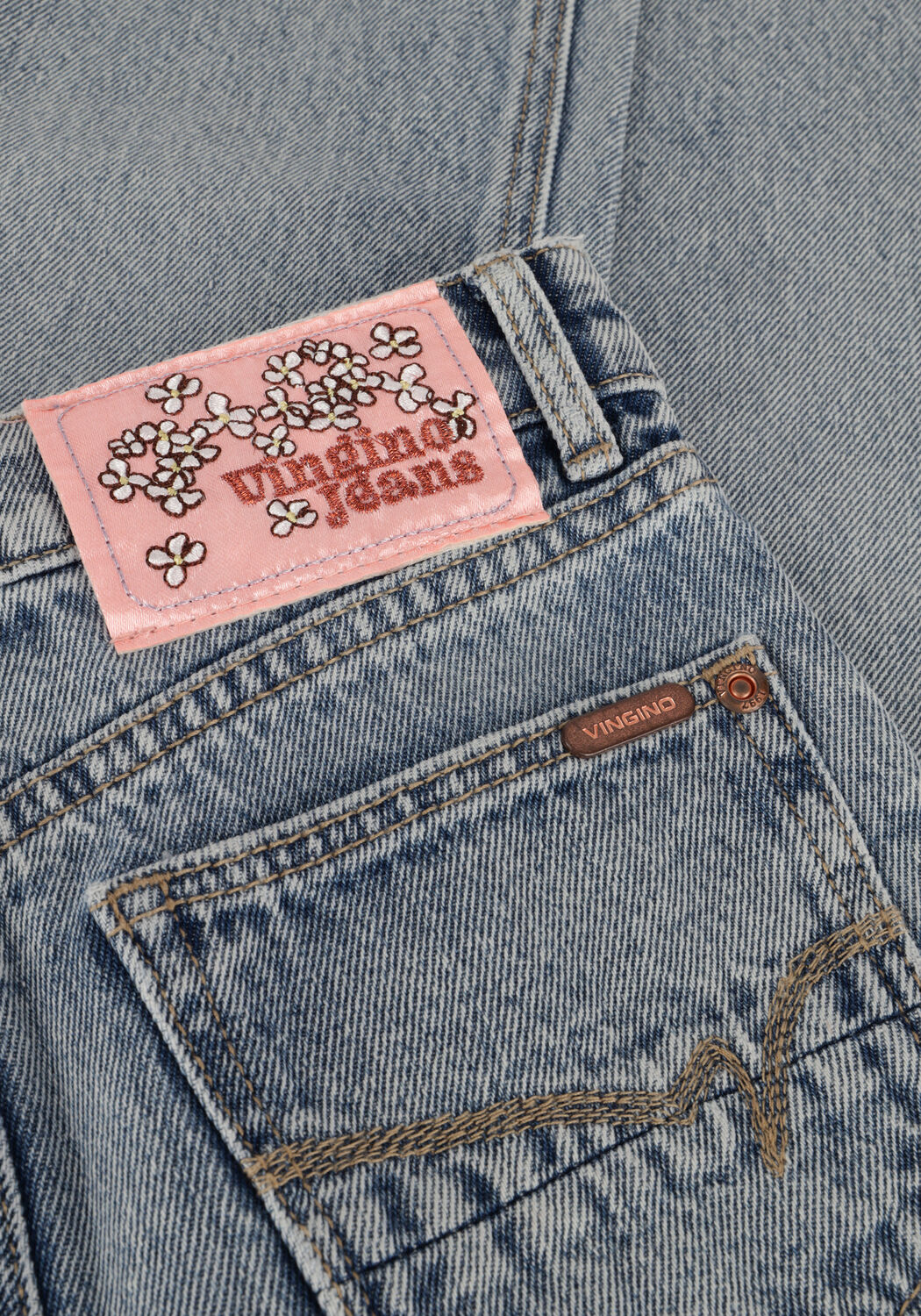 VINGINO Straight leg jeans CATO Gris clair - large