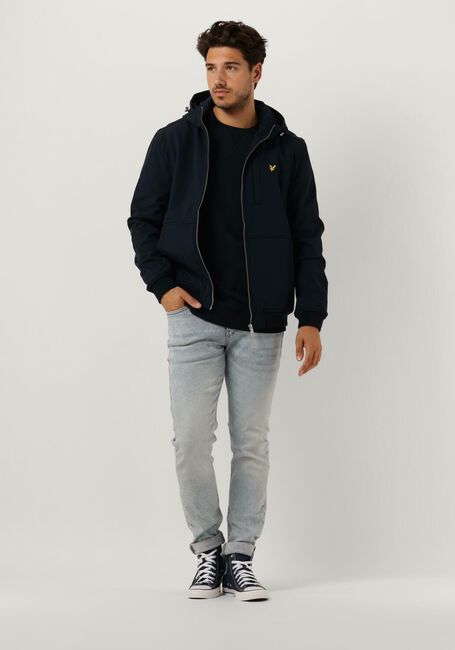 LYLE & SCOTT Pull CREW NECK SWEATSHIRT Bleu foncé - large