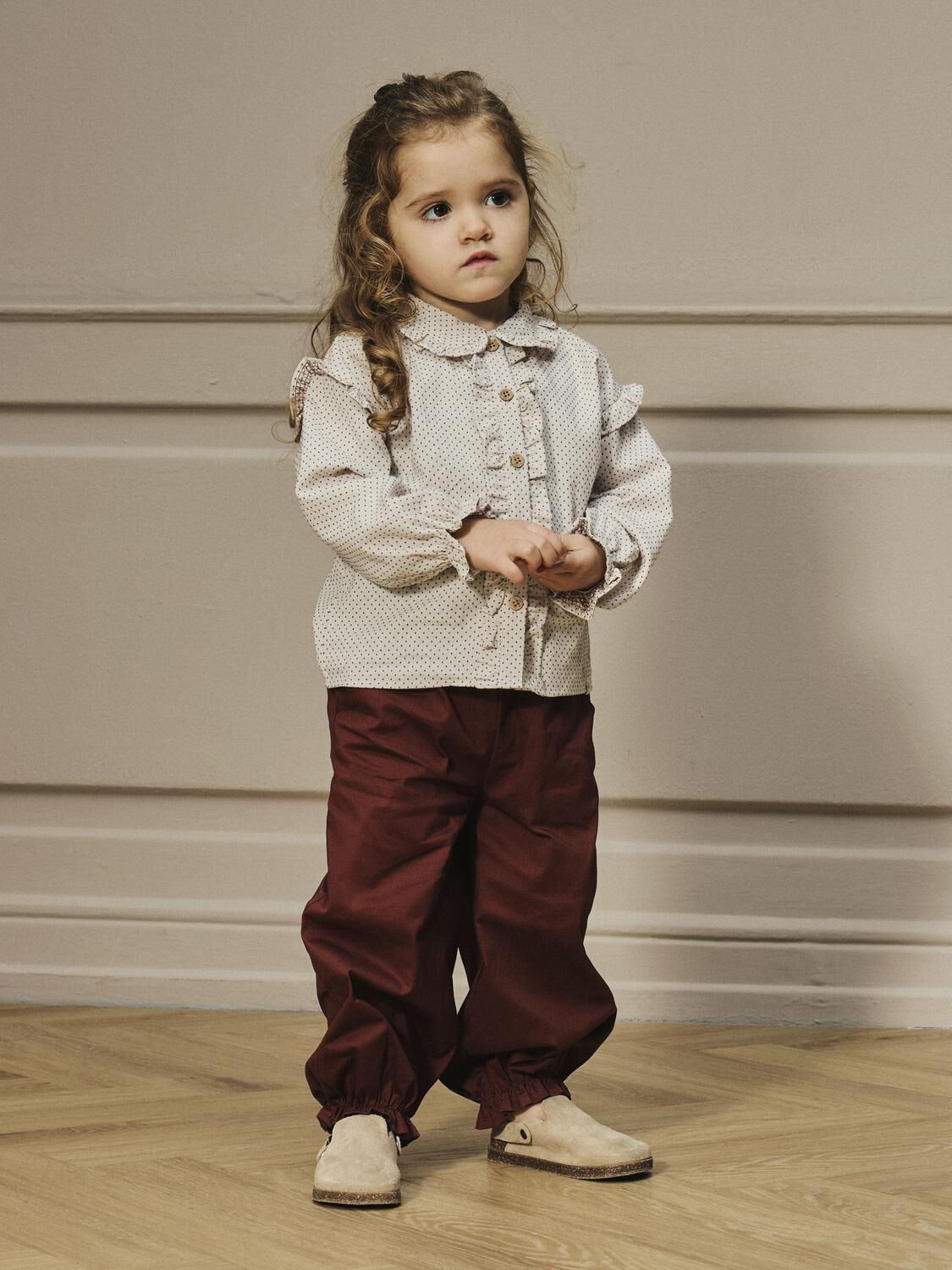 LIL' ATELIER NMFOLENA LS LOOSE SHIRT LIL Blouses Cr&egrave;me - large