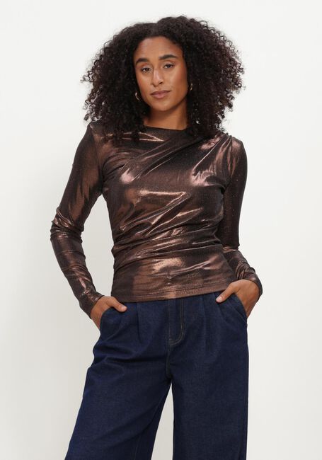 STUDIO AMAYA Haut PARTY TOP en bronze - large